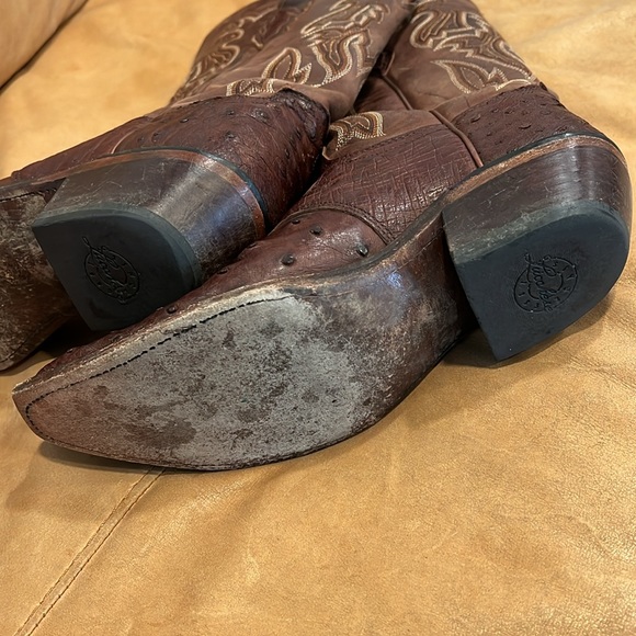 Lucchese Ostrich boots - Picture 7 of 8